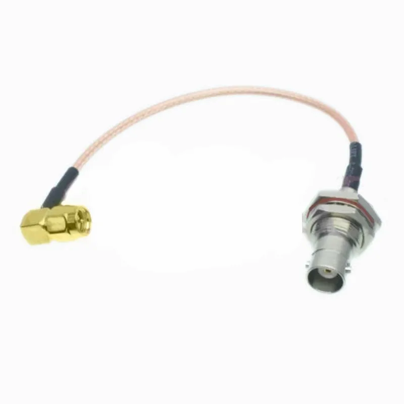 SMA Male Plug to BNC Female Nut Bulkhead Jack Extend Adaptor For RG316 RF Coaxial Cable Connector 15-50CM 1M 2M
SMA Male Plug to BNC Female Nut Bulkhead Jack Extend Adaptor For RG316 RF Coaxial Cable Connector 15-50CM 1M 2M