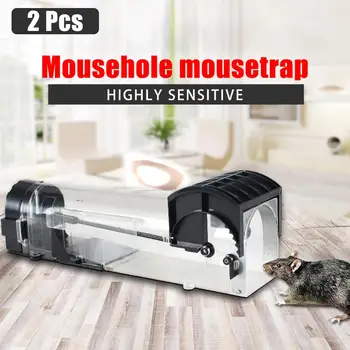 2PC Humane Mouse Trap Live Catch and Release Smart No Killing Reusable Mice 
2PC Humane Mouse Trap Live Catch and Release Smart No Killing Reusable Mice