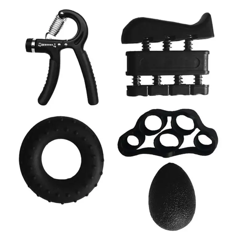 VKTECT 5PC/Set Gym Fitness Adjustable Hand Grip Set Finger Forearm Strength Muscle Recovery Heavy Hand Gripper Exerciser Trainer
VKTECT 5PC/Set Gym Fitness Adjustable Hand Grip Set Finger Forearm Strength Muscle Recovery Heavy Hand Gripper Exerciser Trainer