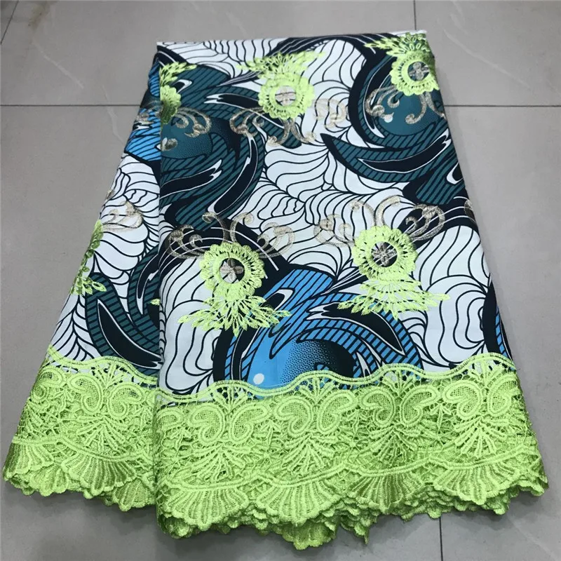 2020 High Quality New Arrival Ankara 100% Cotton Wax Lace Wax Fabric African Embroidery Dutch Wax With Lace Fabric ZQ030318
2020 High Quality New Arrival Ankara 100% Cotton Wax Lace Wax Fabric African Embroidery Dutch Wax With Lace Fabric ZQ030318