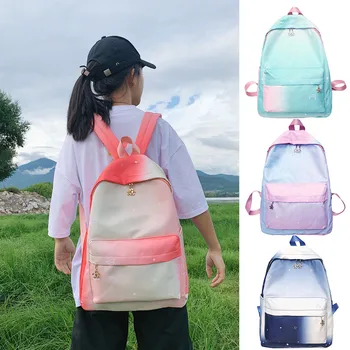 Women Large Capacity Discoloration Student Backpack Travel Bags Waterproof Backpack Nylon shoulder Back pack School Bags
Women Large Capacity Discoloration Student Backpack Travel Bags Waterproof Backpack Nylon shoulder Back pack School Bags