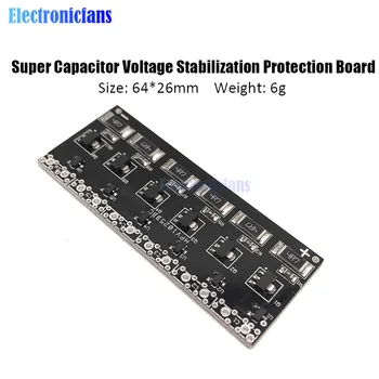 2.5V -2.7V 1F -10F Capacitor Protection Board 6PCS Single Row Super Farad Capacitor Balancing Protection Board Module 
2.5V -2.7V 1F -10F Capacitor Protection Board 6PCS Single Row Super Farad Capacitor Balancing Protection Board Module