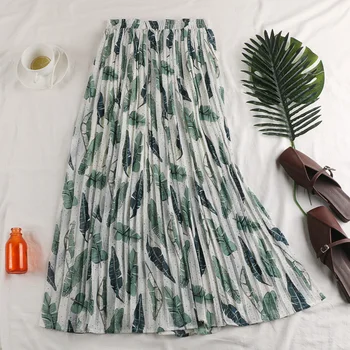D146 summer new high waisted slim Chiffon printed skirt in Korean A-line medium length retro versatile skirt
D146 summer new high waisted slim Chiffon printed skirt in Korean A-line medium length retro versatile skirt