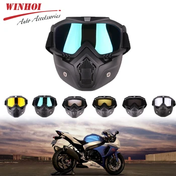 Full Face Mask for Bike Riding Motorcycle Riding Mask with Glasses Unisex Outdoor Windproof Off-road Motorcycle Mask with Goggle
Full Face Mask for Bike Riding Motorcycle Riding Mask with Glasses Unisex Outdoor Windproof Off-road Motorcycle Mask with Goggle
