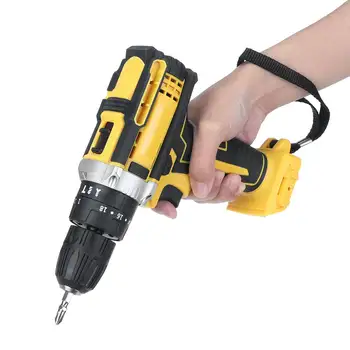 Cordless Electric Drill 3 in 1 Double Speed Hand Drill Mini Electric Screwdriver with LED Working Light for DEWALT battery 21V
Cordless Electric Drill 3 in 1 Double Speed Hand Drill Mini Electric Screwdriver with LED Working Light for DEWALT battery 21V