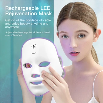 7 Colors Led Light Therapy Face Mask Skin Rejuvenation Anti Age Face Acne Whitening Wrinkle Remover Skin Tighting Beauty Device
7 Colors Led Light Therapy Face Mask Skin Rejuvenation Anti Age Face Acne Whitening Wrinkle Remover Skin Tighting Beauty Device