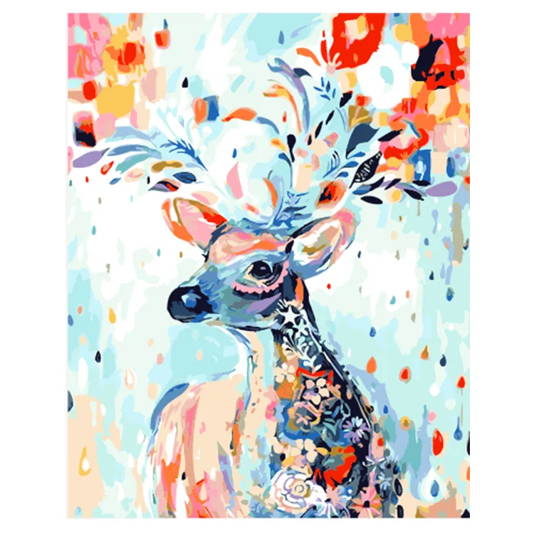 Cross Border Digital Oil Painting DIY Handmade Painting AliExpress Supply of Goods Amazon a Generation of Fat Hand-Painted Decor
Cross Border Digital Oil Painting DIY Handmade Painting AliExpress Supply of Goods Amazon a Generation of Fat Hand-Painted Decor