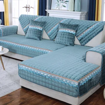Thick Plush Sofa Cover Protector Non-slip Couch Cover Modern Flannel Sofa Covers For Living Room 3-seater Sofas And Armchair
Thick Plush Sofa Cover Protector Non-slip Couch Cover Modern Flannel Sofa Covers For Living Room 3-seater Sofas And Armchair