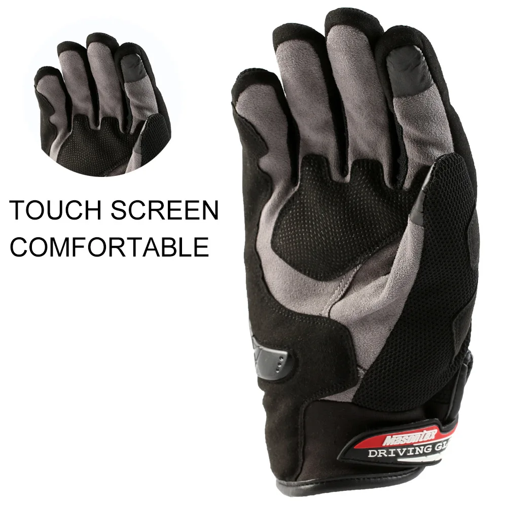 Masontex Motorcycle Racing Machine che qi shi Cycling Gloves Shatter-resistant Touch Screen Spring And Summer New Style M38
Masontex Motorcycle Racing Machine che qi shi Cycling Gloves Shatter-resistant Touch Screen Spring And Summer New Style M38