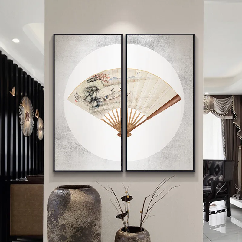 Abstract Traditional Chinese Style Fan Retro Canvas Poster Wall Art Painting Prints Pictures for Study Room Teahouse Home Decor
Abstract Traditional Chinese Style Fan Retro Canvas Poster Wall Art Painting Prints Pictures for Study Room Teahouse Home Decor