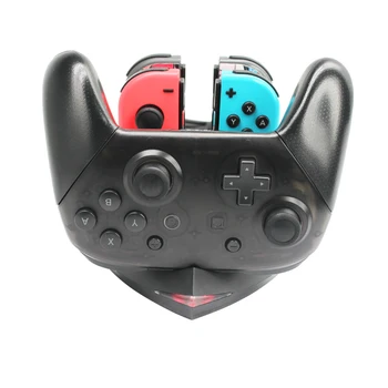 Charging Dock Station Controller Charging Holder Stand with LED Indicator for Switch for N-S Controller Charger
Charging Dock Station Controller Charging Holder Stand with LED Indicator for Switch for N-S Controller Charger
