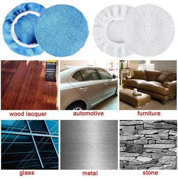 12pcs Microfiber Polishing Pads + 4pcs Waxing Bonnet Cap For 5-6in Car Polisher Polishing Cap
12pcs Microfiber Polishing Pads + 4pcs Waxing Bonnet Cap For 5-6in Car Polisher Polishing Cap