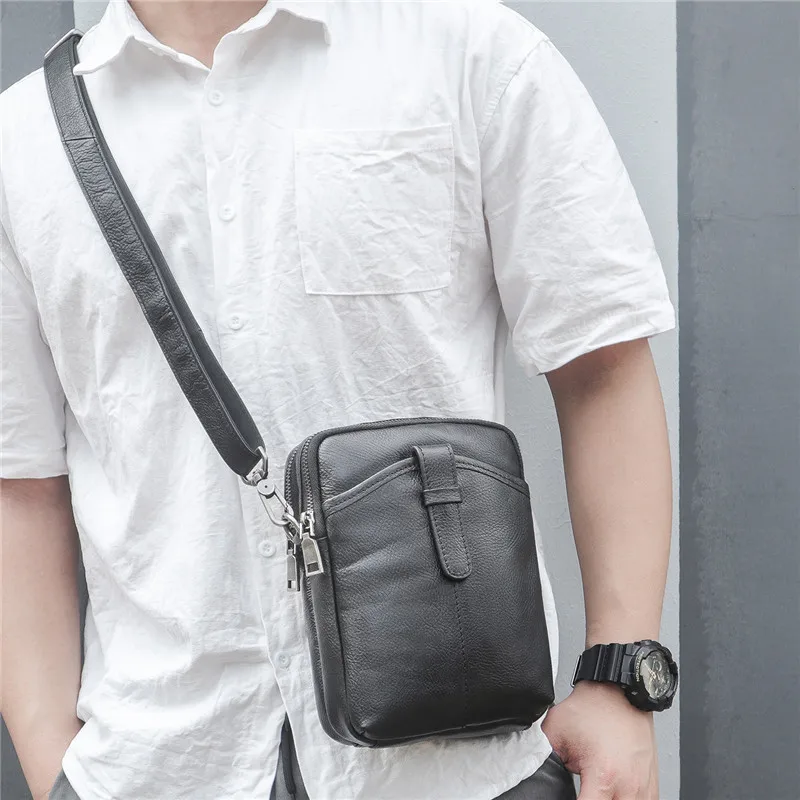 Men's Handbag Male Messenger Bag Cow Leather Shoulder Bags For Men Crossbody Bags Small Man Shoulder Bag Bolso Male Flap Bag
Men's Handbag Male Messenger Bag Cow Leather Shoulder Bags For Men Crossbody Bags Small Man Shoulder Bag Bolso Male Flap Bag