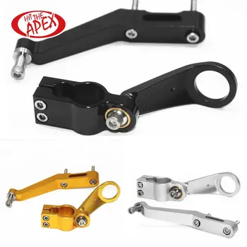 CNC Aluminum Alloy Motorcycle Stabilizer Steering Damper Bracket Mount Holder Kit Compatible for CBR954RR CBR 954RR 2002 2003
CNC Aluminum Alloy Motorcycle Stabilizer Steering Damper Bracket Mount Holder Kit Compatible for CBR954RR CBR 954RR 2002 2003