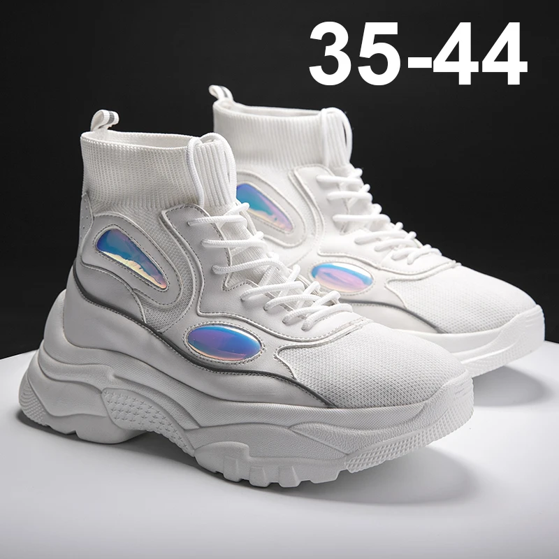 Weweya Winter Boots 2019 New Trendy Shoes Woman High Top Sneakers Women Platform Shoes Ankle Boots Chunky Glitter Sock Snow Boot 
Weweya Winter Boots 2019 New Trendy Shoes Woman High Top Sneakers Women Platform Shoes Ankle Boots Chunky Glitter Sock Snow Boot