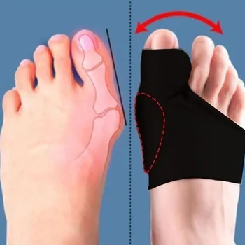 2Pcs Fabric Gel Toe Bunion Protector Support Hallux Valgus Corrector Anti Friction Feet Bone Thumb Adjuster Correction Socks
2Pcs Fabric Gel Toe Bunion Protector Support Hallux Valgus Corrector Anti Friction Feet Bone Thumb Adjuster Correction Socks