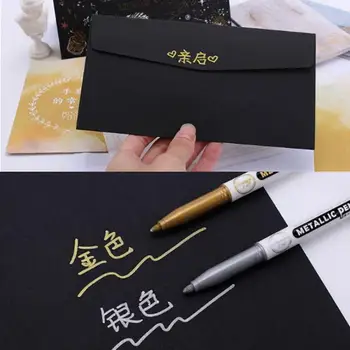 1PC DIY Metal Waterproof Permanent Paint Marker Pens Pen 1.5mm Art Craftwork Sharpie Gold painting Student Silver and Suppl W4G5
1PC DIY Metal Waterproof Permanent Paint Marker Pens Pen 1.5mm Art Craftwork Sharpie Gold painting Student Silver and Suppl W4G5