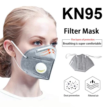 5 Layers Gray Valve FFP2 Mask KN95 Masks Protection FFP3 Masks mascarillas Filtration Mouth Cover Anti Dust Pollution FFP2 Mask
5 Layers Gray Valve FFP2 Mask KN95 Masks Protection FFP3 Masks mascarillas Filtration Mouth Cover Anti Dust Pollution FFP2 Mask
