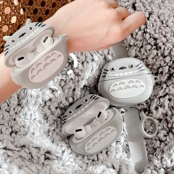 For Airpods Pro 3D Kawaii Anime Cartoon Totoro Sports Wristband Case for Apple Airpods 3 Wireless Earphone Cover Finger Ring
For Airpods Pro 3D Kawaii Anime Cartoon Totoro Sports Wristband Case for Apple Airpods 3 Wireless Earphone Cover Finger Ring