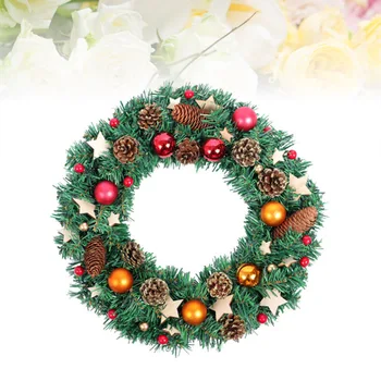 Christmas Door Wreath Wooden Embellishments Xmas Garland Front Porch Entry Staircase Decoration (40cm)
Christmas Door Wreath Wooden Embellishments Xmas Garland Front Porch Entry Staircase Decoration (40cm)