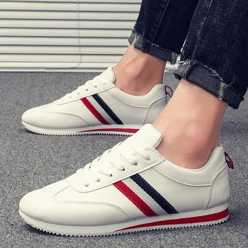Men vulcanized Flats shoes fashion students white board shoes men trend of breathable shoes sneakers basket zapatos Driving 2019
Men vulcanized Flats shoes fashion students white board shoes men trend of breathable shoes sneakers basket zapatos Driving 2019