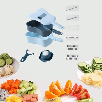 Magic Multifunctional Rotate Vegetable Cutter Fruit Carrot Grater Slicer Shredder Kitchen Tools With Drain Basket
Magic Multifunctional Rotate Vegetable Cutter Fruit Carrot Grater Slicer Shredder Kitchen Tools With Drain Basket