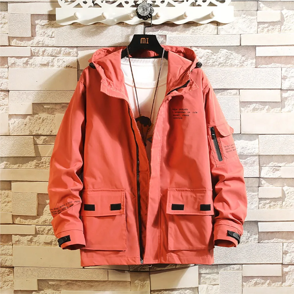 Men Coat Jacket Men 2019 New Solid Zipper Pockets Hooded japanese streetwear Harajuku Men Jacket Mens Jackets And Coats Clothes
Men Coat Jacket Men 2019 New Solid Zipper Pockets Hooded japanese streetwear Harajuku Men Jacket Mens Jackets And Coats Clothes