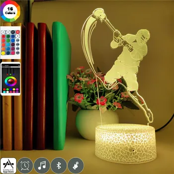 Smart Phone Control 3D LED Hockey Player Table Lamp Visual Luminaria Bedside Night Light for Kids Gifts Baby Sports Decoration
Smart Phone Control 3D LED Hockey Player Table Lamp Visual Luminaria Bedside Night Light for Kids Gifts Baby Sports Decoration