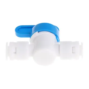 RO Water Reverse Osmosis 1/4'' Inline New Ball Valve Quick Connect Shut off
RO Water Reverse Osmosis 1/4'' Inline New Ball Valve Quick Connect Shut off