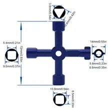 High Quality Multi-functional Electric Control Cabinet Triangle Key Wrench Elevator Water Meter Valve Square Hole
High Quality Multi-functional Electric Control Cabinet Triangle Key Wrench Elevator Water Meter Valve Square Hole