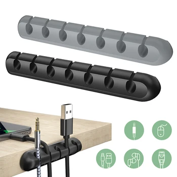 New Essager Cable Organizer USB Cable Wire Holder Mouse Headphone Earphone Charger Cord Protector Desk Winder Clip Cable Man 
New Essager Cable Organizer USB Cable Wire Holder Mouse Headphone Earphone Charger Cord Protector Desk Winder Clip Cable Man
