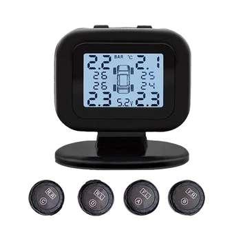 Auto Car Tire Pressure Monitor Tyre Monitoring System External TPMS 0-3.5 Bar, LCD Display
Auto Car Tire Pressure Monitor Tyre Monitoring System External TPMS 0-3.5 Bar, LCD Display