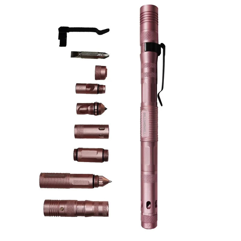 Emergency Multifunctional Tactical Pen EDC Self-defense Broken Window illumination Camping Outdoor Small Survival Multi-tool 
Emergency Multifunctional Tactical Pen EDC Self-defense Broken Window illumination Camping Outdoor Small Survival Multi-tool