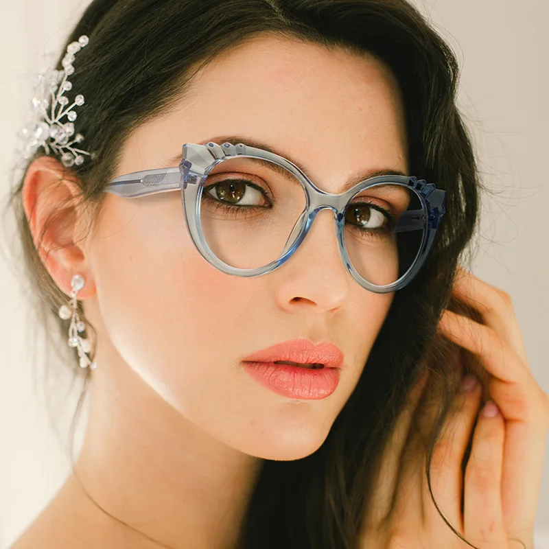 New Cute Cat Eye Glasses Frame Women Brand Design Transparent Anti Blue Light Glsses Frame For Woman Big Frame Eyeglasses Female
New Cute Cat Eye Glasses Frame Women Brand Design Transparent Anti Blue Light Glsses Frame For Woman Big Frame Eyeglasses Female