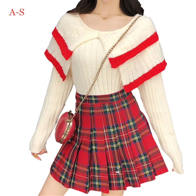 Women Autumn Winter Beading Knitted Pullover Sweater + Pleated Mini Skirt Two Piece Set Female Slim Clothes Suits
Women Autumn Winter Beading Knitted Pullover Sweater + Pleated Mini Skirt Two Piece Set Female Slim Clothes Suits