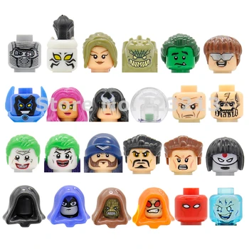 Single Dr Octopus Figure Head Starfire Killer Croc Vulture Katana Mysterio Electro Sandman Joker Building Blocks Toys
Single Dr Octopus Figure Head Starfire Killer Croc Vulture Katana Mysterio Electro Sandman Joker Building Blocks Toys