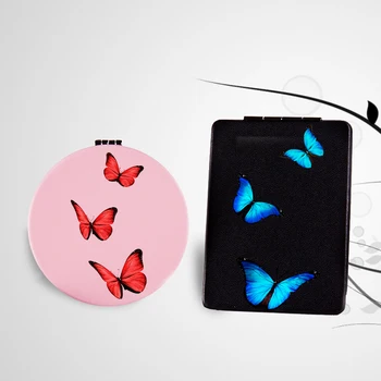 Butterfly New Makeup Mirror with Double Sides for Girl Portable Travel Folding Magnifying Compact Pocket Cosmetic Vanity Mirrors
Butterfly New Makeup Mirror with Double Sides for Girl Portable Travel Folding Magnifying Compact Pocket Cosmetic Vanity Mirrors