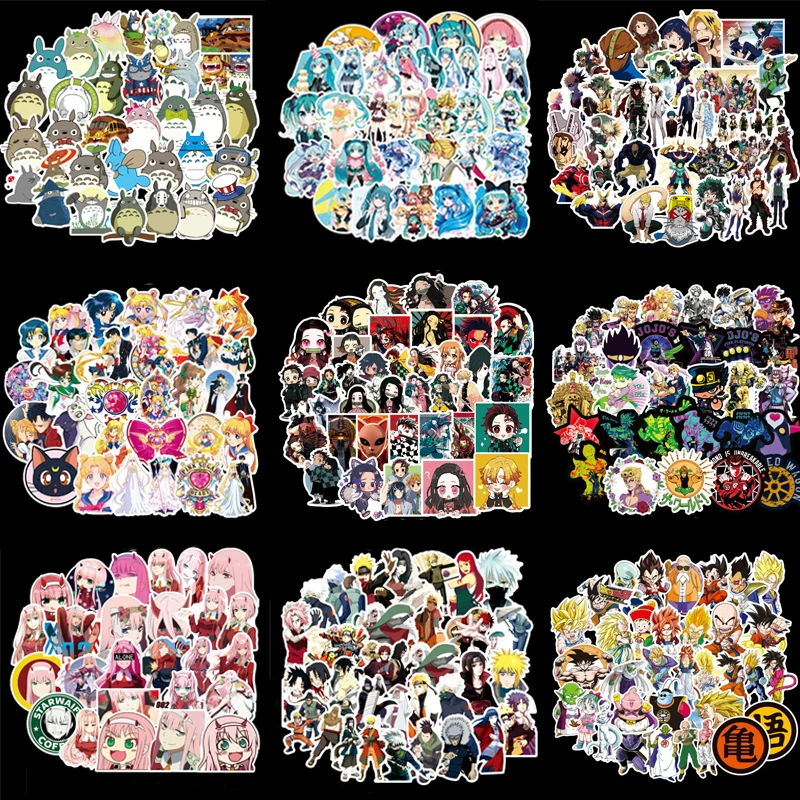 50/100pcs Japan Anime Demon Slayer Kimetsu No Yaiba Sticker Waterproof PVC Skateboard Luggage Motorcycle Guitar Kid Boy Sticker 
50/100pcs Japan Anime Demon Slayer Kimetsu No Yaiba Sticker Waterproof PVC Skateboard Luggage Motorcycle Guitar Kid Boy Sticker