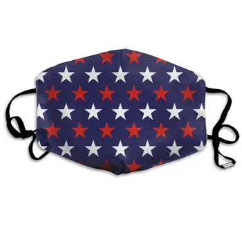 Patriotic Stars Washable Reusable Mask, Cotton Anti Dust Half Face Mouth Mask For Kids Teens Men Women With Adjustable Ear
Patriotic Stars Washable Reusable Mask, Cotton Anti Dust Half Face Mouth Mask For Kids Teens Men Women With Adjustable Ear