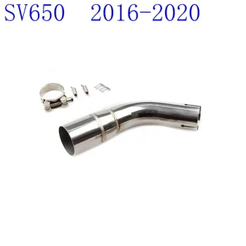 For SV 650 2016 2017 2018 2019 2020 SV650X SV650 Escape Moto Motorcycle Exhaust Muffler Middle Link Pipe Mid Tube Connection
For SV 650 2016 2017 2018 2019 2020 SV650X SV650 Escape Moto Motorcycle Exhaust Muffler Middle Link Pipe Mid Tube Connection