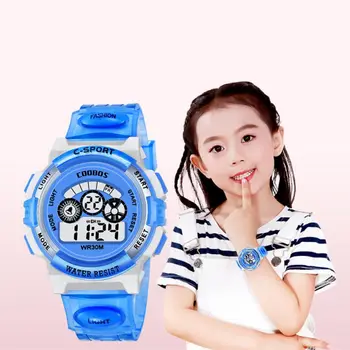 Waterproof Children Student Wrist Watch Boy Girl Colorful LED Light Display Kid Boy Girl Digital Wristwatch
Waterproof Children Student Wrist Watch Boy Girl Colorful LED Light Display Kid Boy Girl Digital Wristwatch