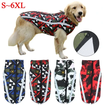 Dog Jacket Large Breed Dog Coat Waterproof Reflective Warm Winter Clothes for Big Dogs Labrador Overalls Chihuahua Pug Clothing
Dog Jacket Large Breed Dog Coat Waterproof Reflective Warm Winter Clothes for Big Dogs Labrador Overalls Chihuahua Pug Clothing