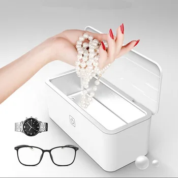 Portable Ultrasonic Cleaner Machine 450ml Ultrasonic Cleaning Box with 45000Hz High Frequency Vibration Washer for Jewelry Rings
Portable Ultrasonic Cleaner Machine 450ml Ultrasonic Cleaning Box with 45000Hz High Frequency Vibration Washer for Jewelry Rings