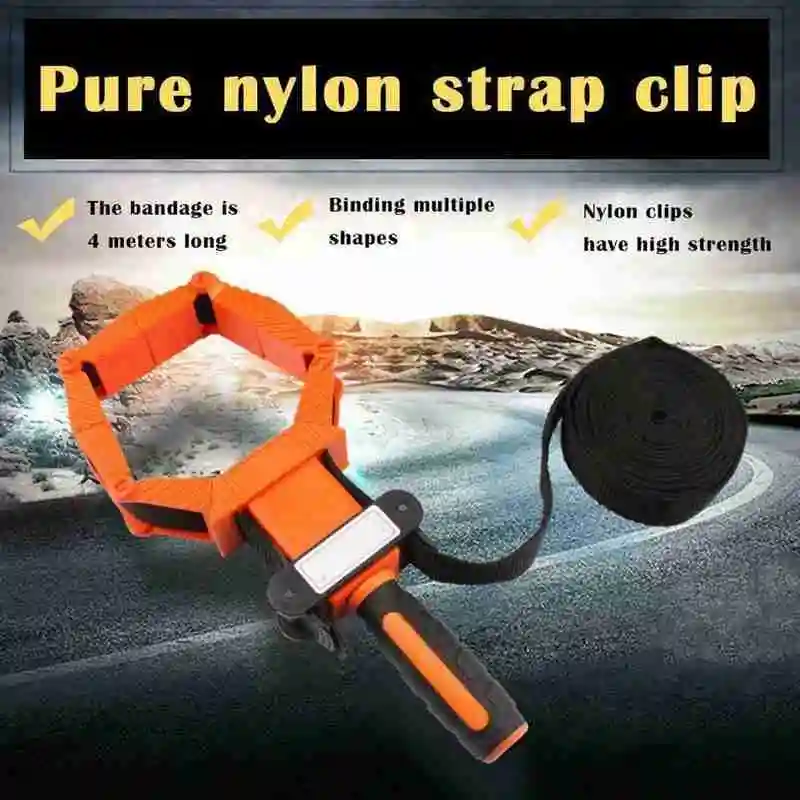1Pcs 4M Polygon Angle Clip Nylon Belt Hook Multi-Function Link Non-Tpr Non-Slip Wood Handle Tool
1Pcs 4M Polygon Angle Clip Nylon Belt Hook Multi-Function Link Non-Tpr Non-Slip Wood Handle Tool