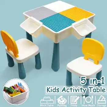 DIY Construction Building Blocks Multi Functions Table Desk Large Building Blocks Study Table For Children Kids Gifts
DIY Construction Building Blocks Multi Functions Table Desk Large Building Blocks Study Table For Children Kids Gifts