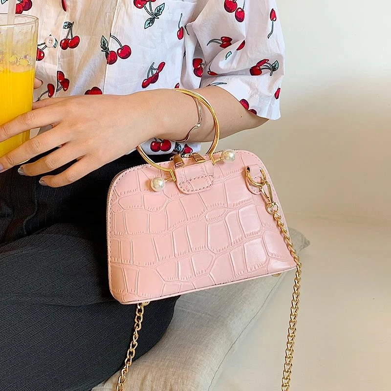 Crocodile Pattern Crossbody Shell Bags Women Small Chain Handbag Small Bag PU Leather Hand Bag Ladies Designer 2020 Dinner Bag
Crocodile Pattern Crossbody Shell Bags Women Small Chain Handbag Small Bag PU Leather Hand Bag Ladies Designer 2020 Dinner Bag