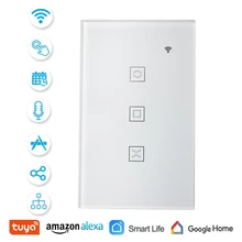 Tuya US WiFi Smart Roller Shutter Switch for Motorized Blinds Curtain App Remote Control with Alexa Google Home Voice Command
Tuya US WiFi Smart Roller Shutter Switch for Motorized Blinds Curtain App Remote Control with Alexa Google Home Voice Command