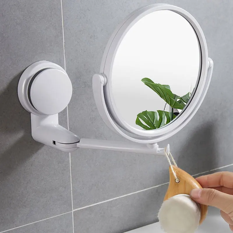Table mirror integrated bathroom vanity mirror folding suction cup hole free large round mirror toilet rotatable mirror
Table mirror integrated bathroom vanity mirror folding suction cup hole free large round mirror toilet rotatable mirror