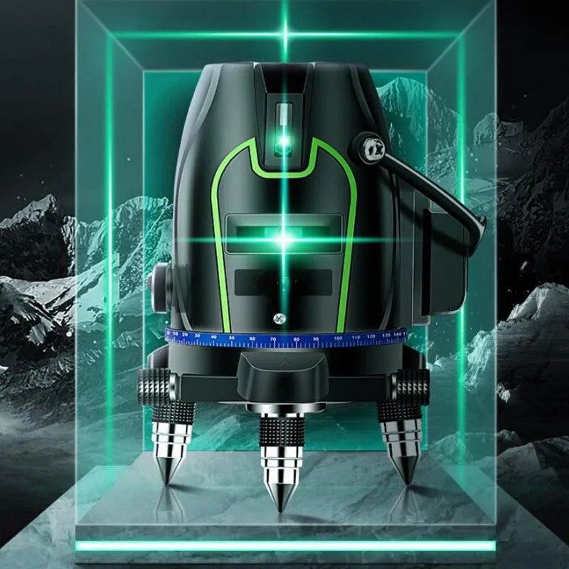 One-Touch Laser Level 3D Automatic Leveling Laser Wall Meter Tool 360 Distance Measuring Instrument USB Direct Charge Level
One-Touch Laser Level 3D Automatic Leveling Laser Wall Meter Tool 360 Distance Measuring Instrument USB Direct Charge Level