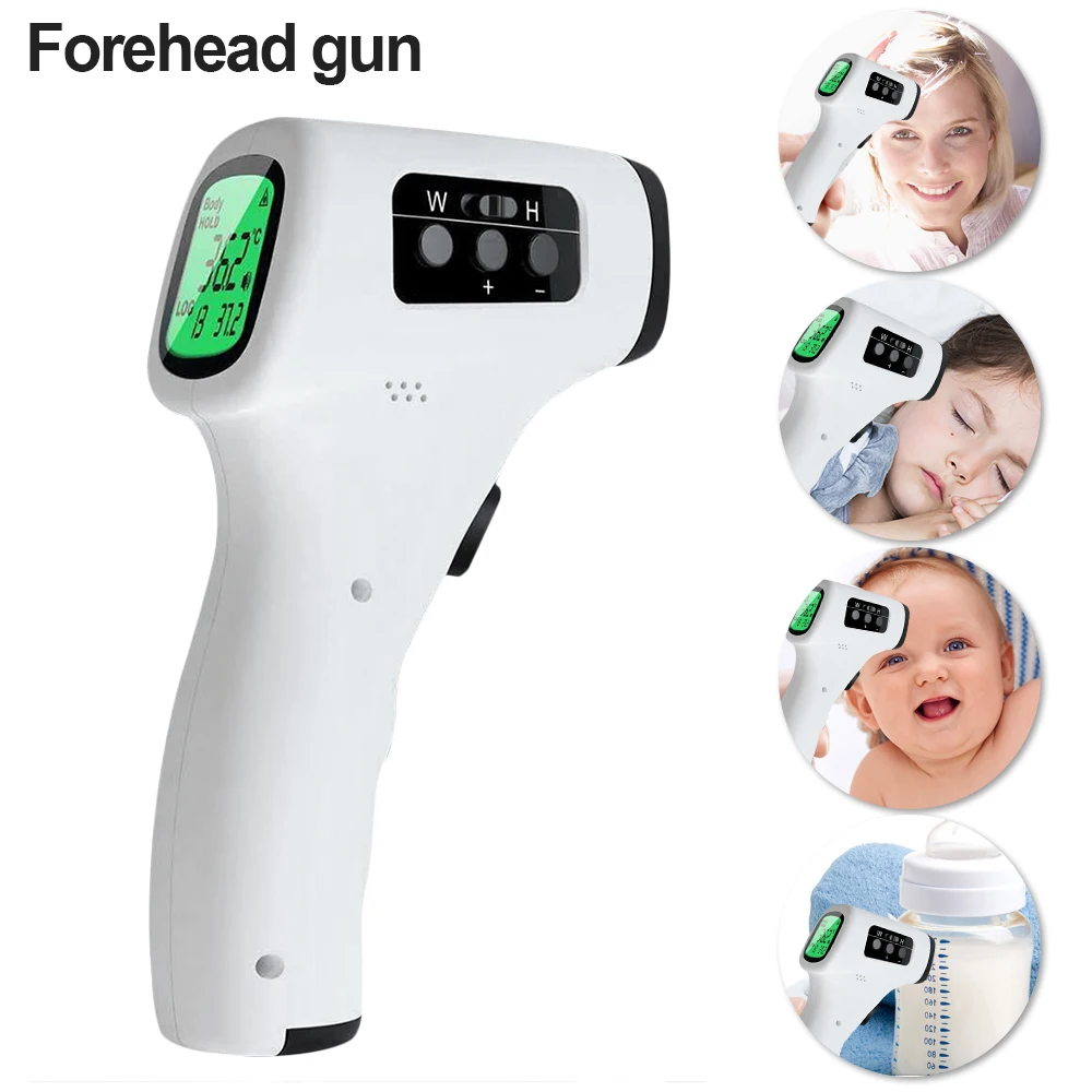 Digital Infrared Thermometer Non Contact Temperature Gun Laser Handheld IR LCD Display with Alarm Memory for Baby Adult Home
Digital Infrared Thermometer Non Contact Temperature Gun Laser Handheld IR LCD Display with Alarm Memory for Baby Adult Home